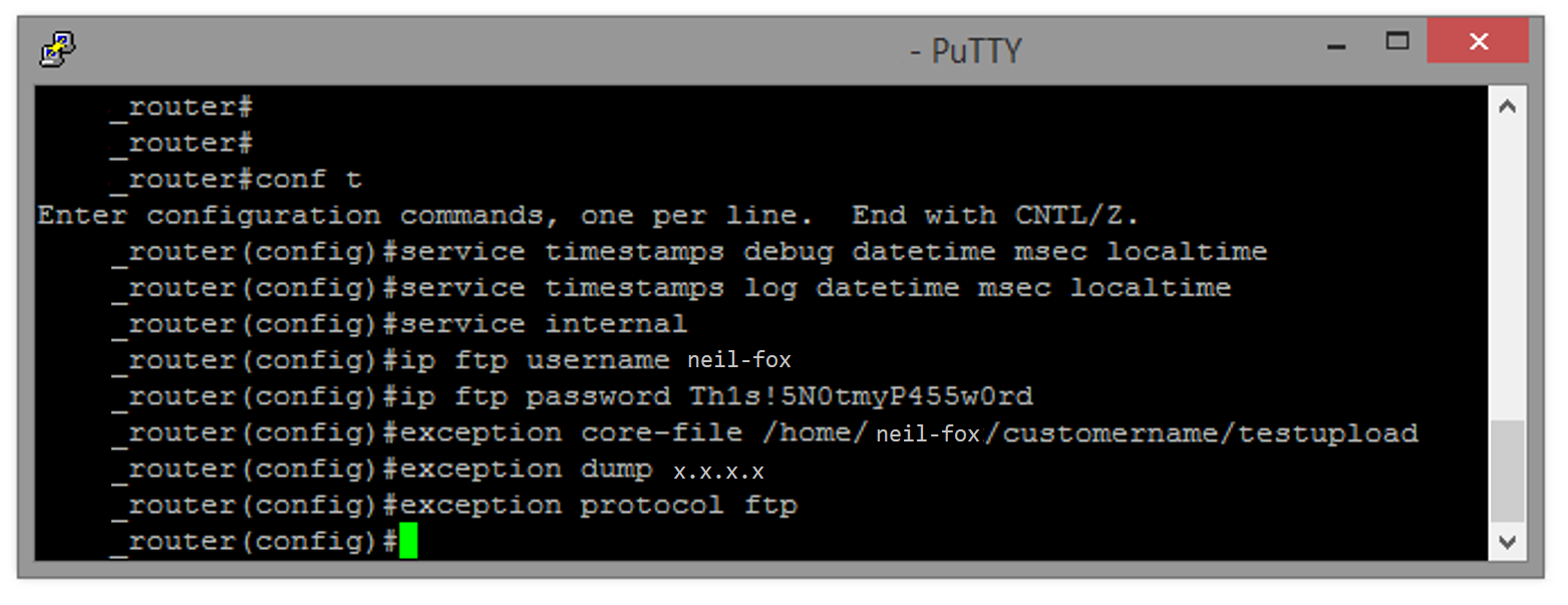 google ftp server ip address